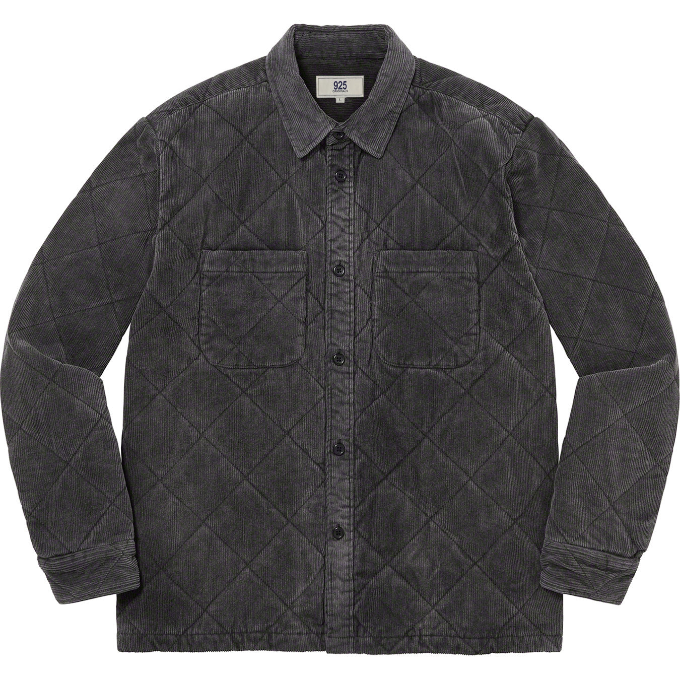 QUILTED CORDUROY SHIRT