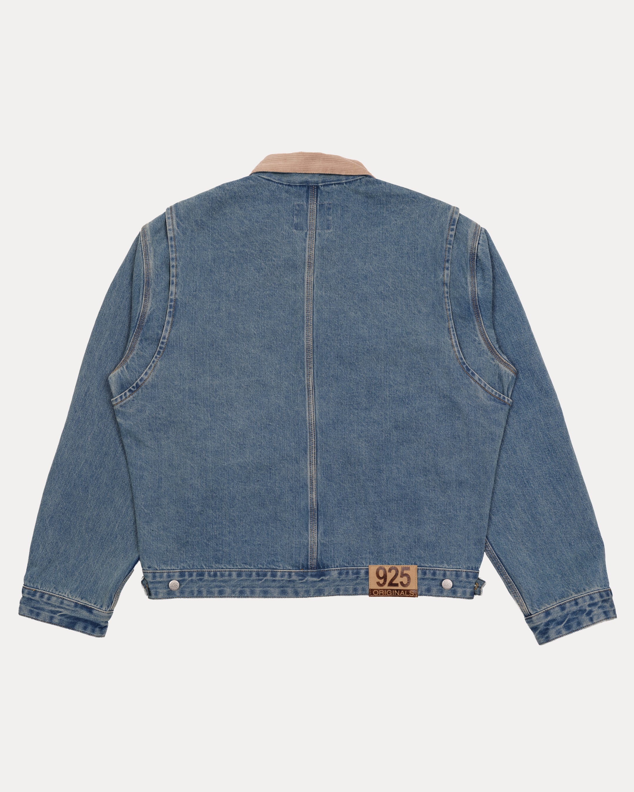 ACES DENIM JACKET - MEDIUM WASH BLUE – 925 Originals