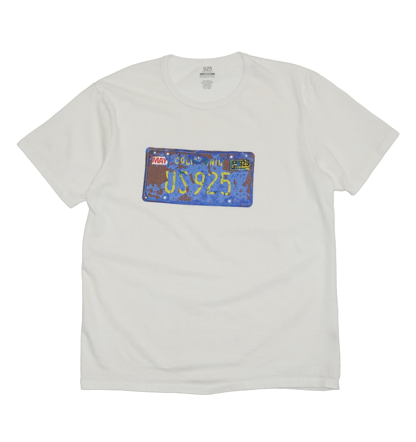 LICENSE PLATE TEE