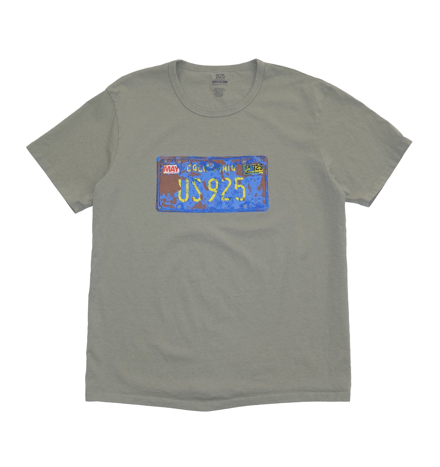 LICENSE PLATE TEE