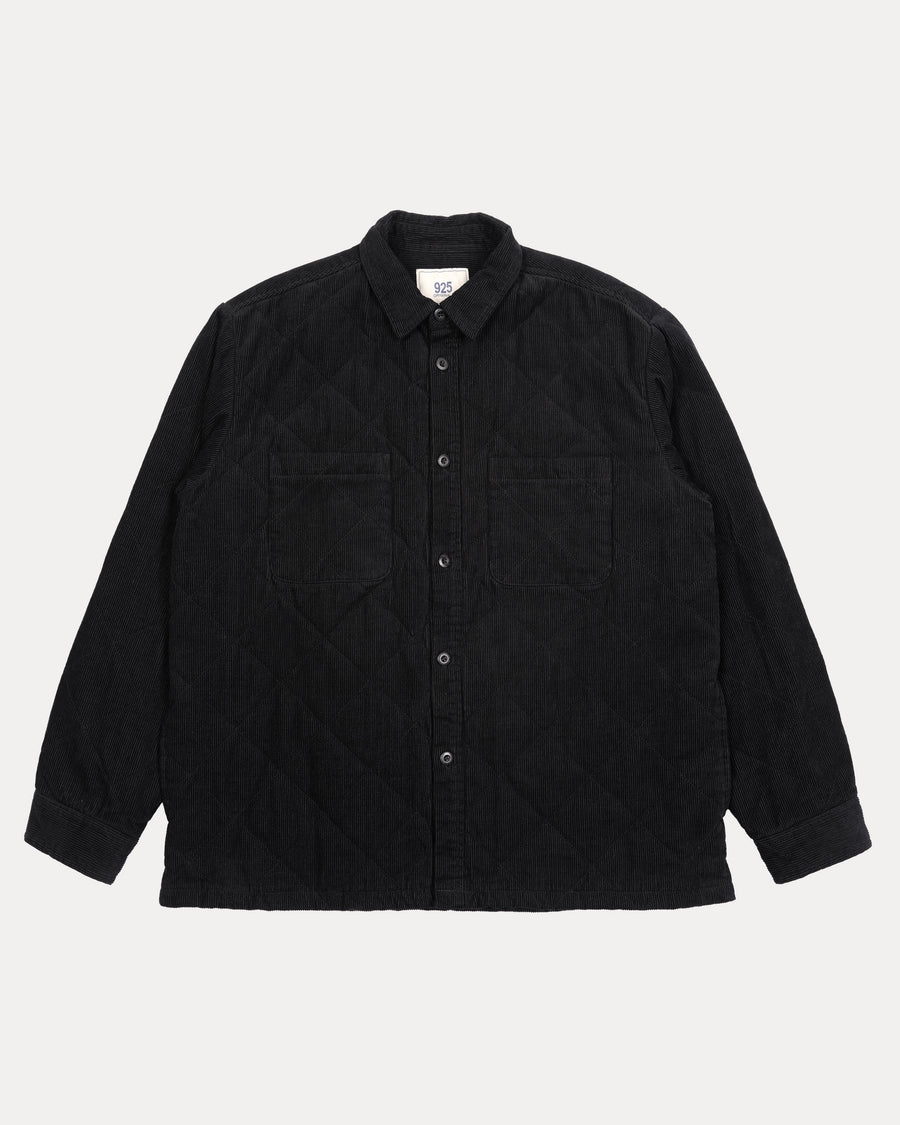 QUILTED CORDUROY SHIRT