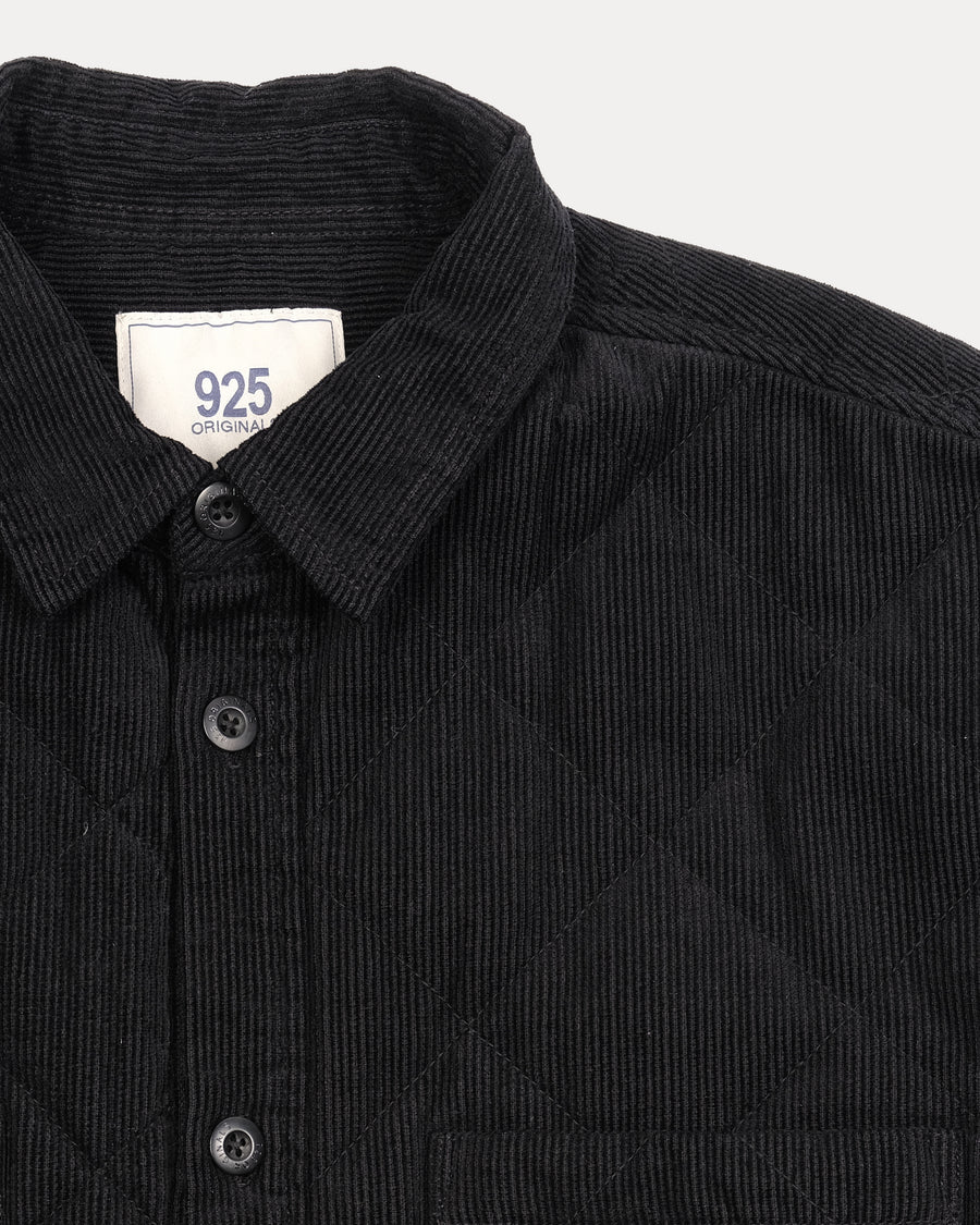 QUILTED CORDUROY SHIRT